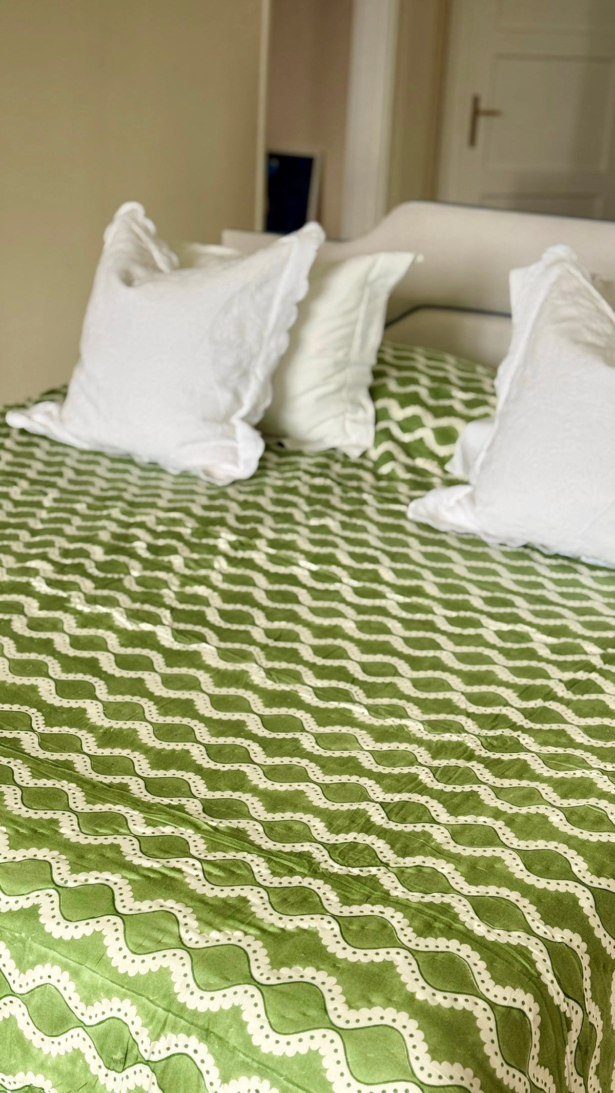 Wave Quilt Green/Green