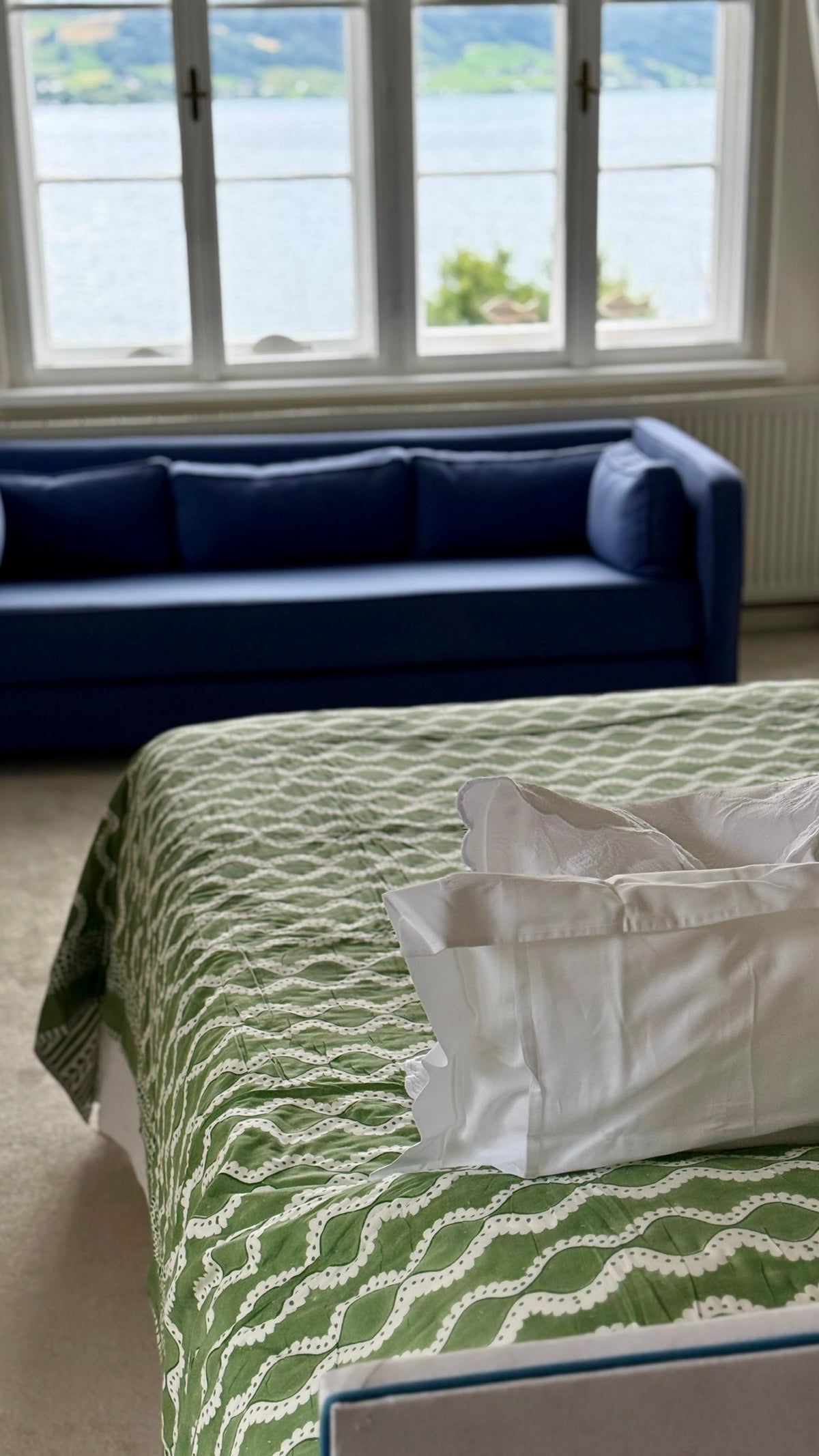 Wave Quilt Green/Green