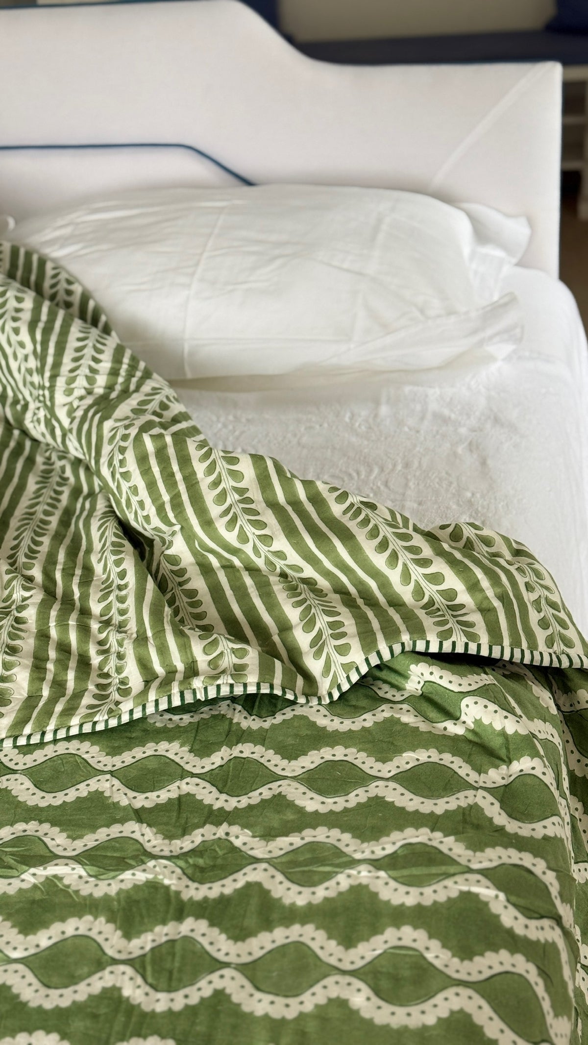 Wave Quilt Green/Green