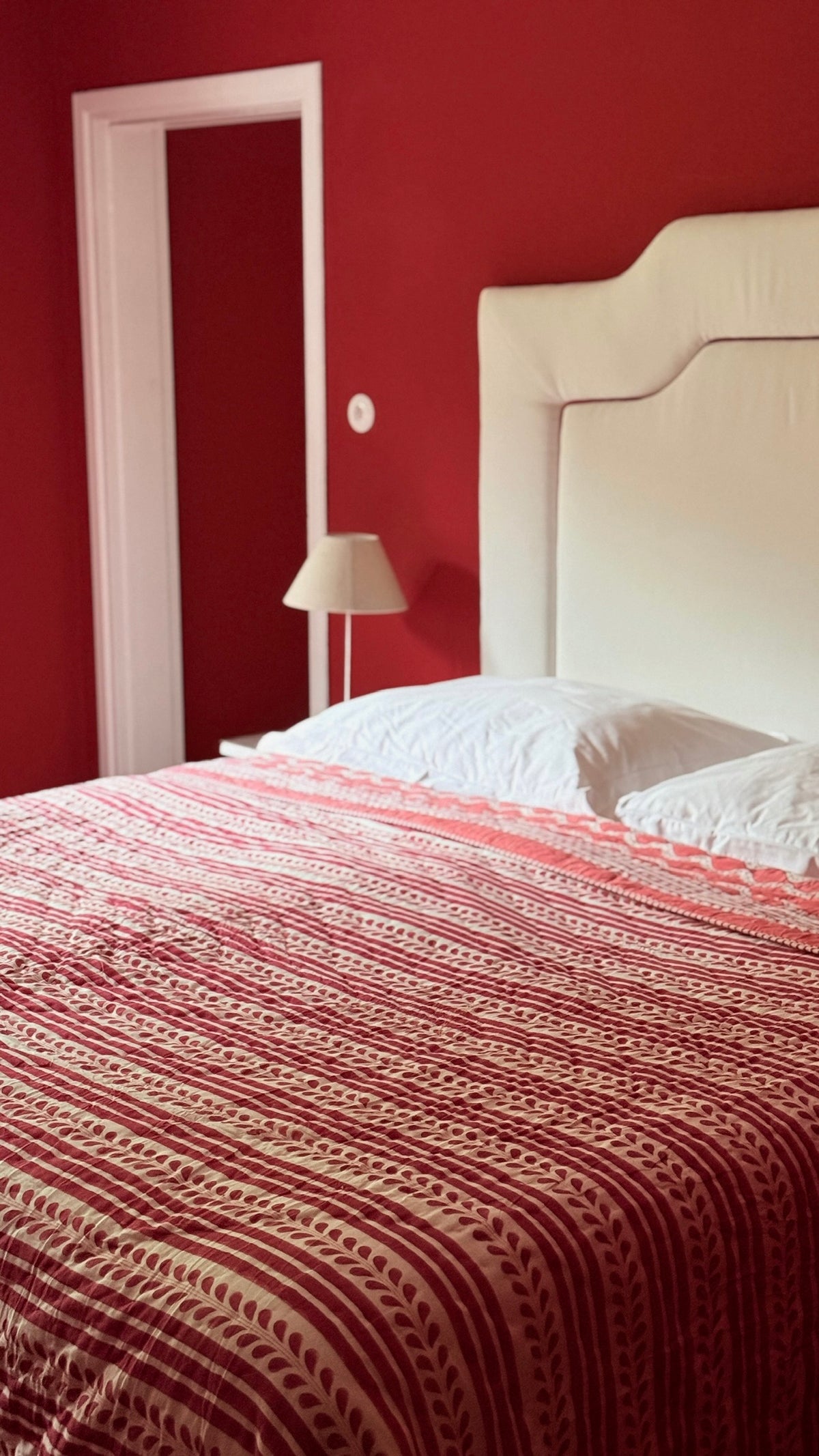 Wave Quilt Red/Pink