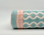 Wave Quilt Light Blue