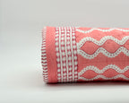 Wave Quilt Red/Pink