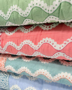 Wave Quilt Blue