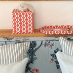 Tissue Box Wave Red