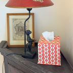 Tissue Box Wave Red