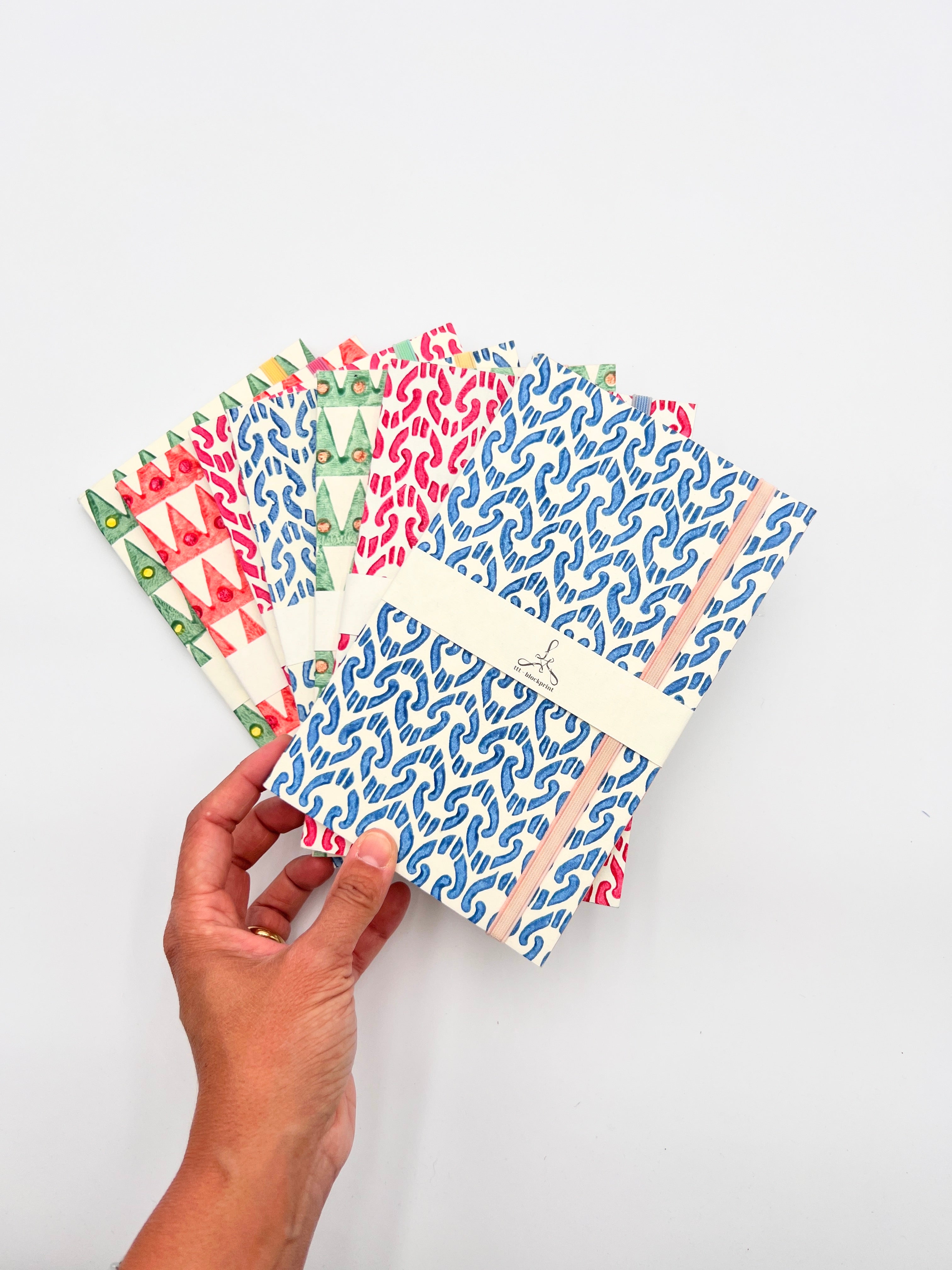 Journal Ikat Blau