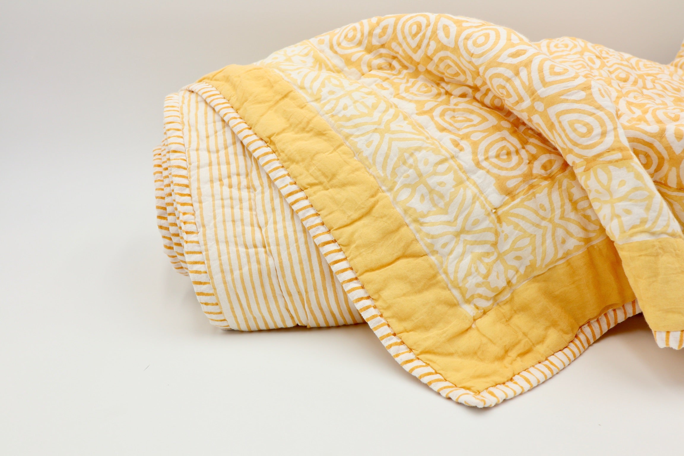 Quilt Kleeblatt Gelb