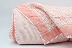 Quilt Kleeblatt Rosa