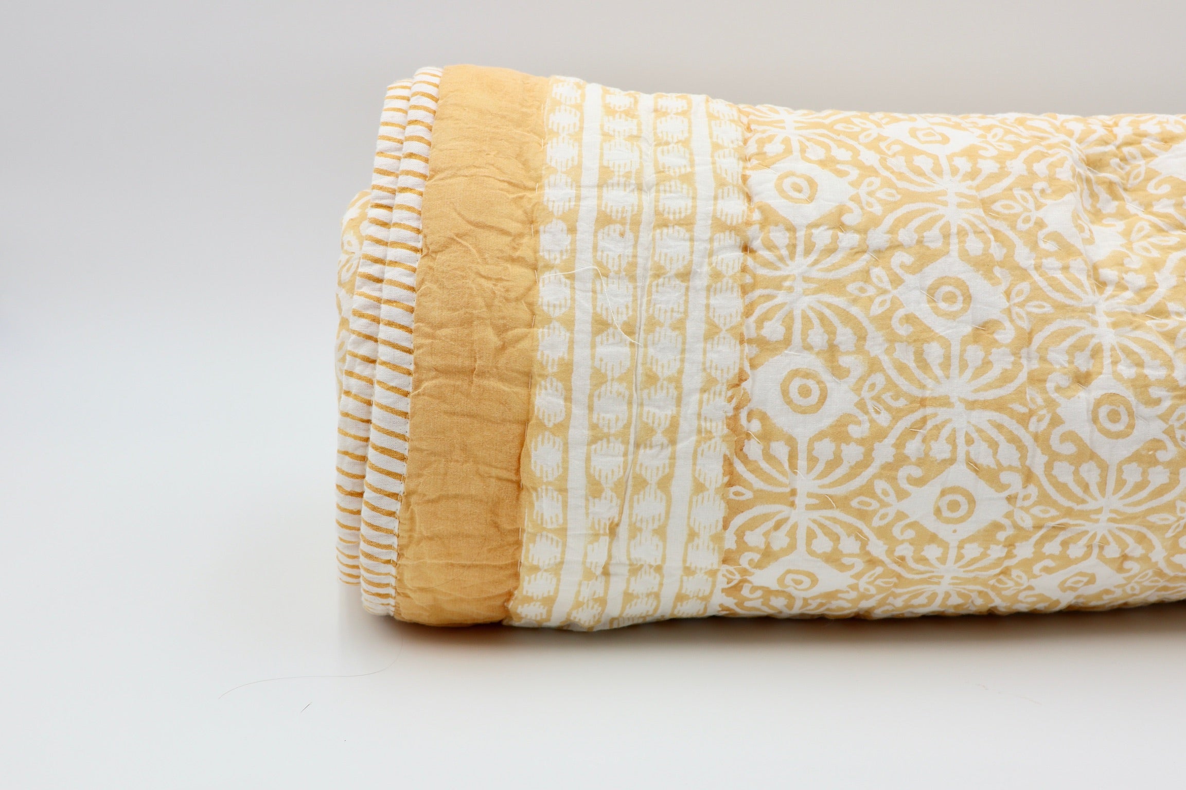 Quilt Pfauenauge Gelb