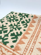 Teppich Schneeflocke Grün