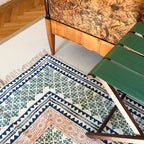 Teppich Rahmen Grün