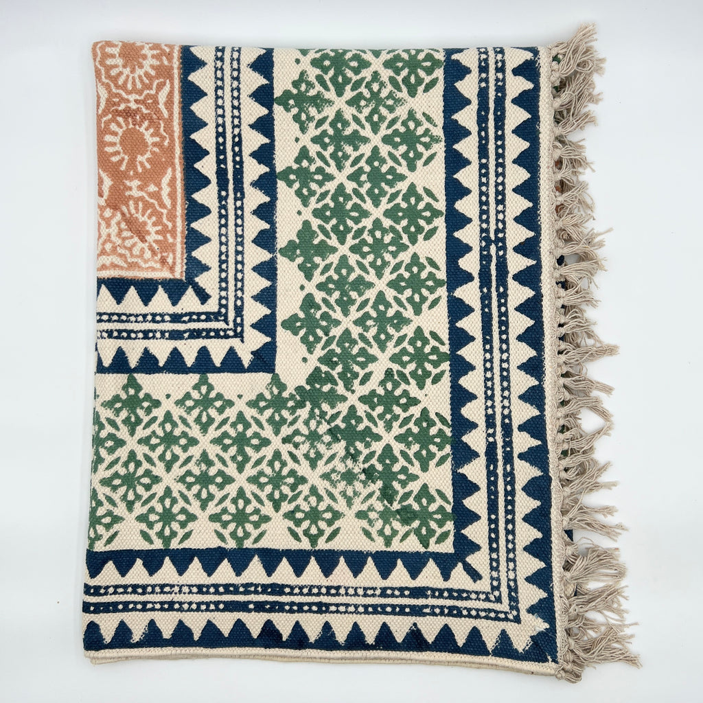 Teppich Rahmen Grün