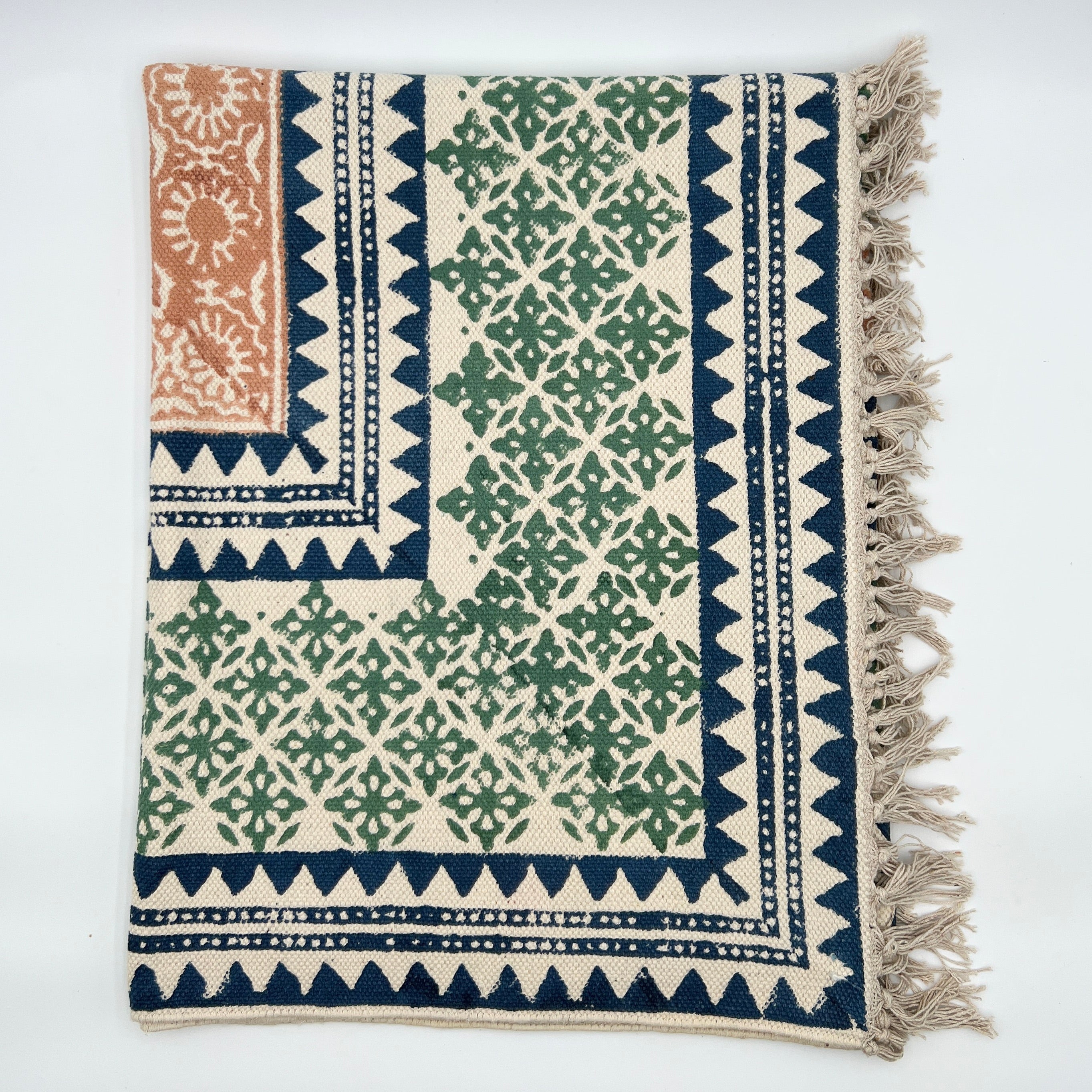 Teppich Rahmen Grün