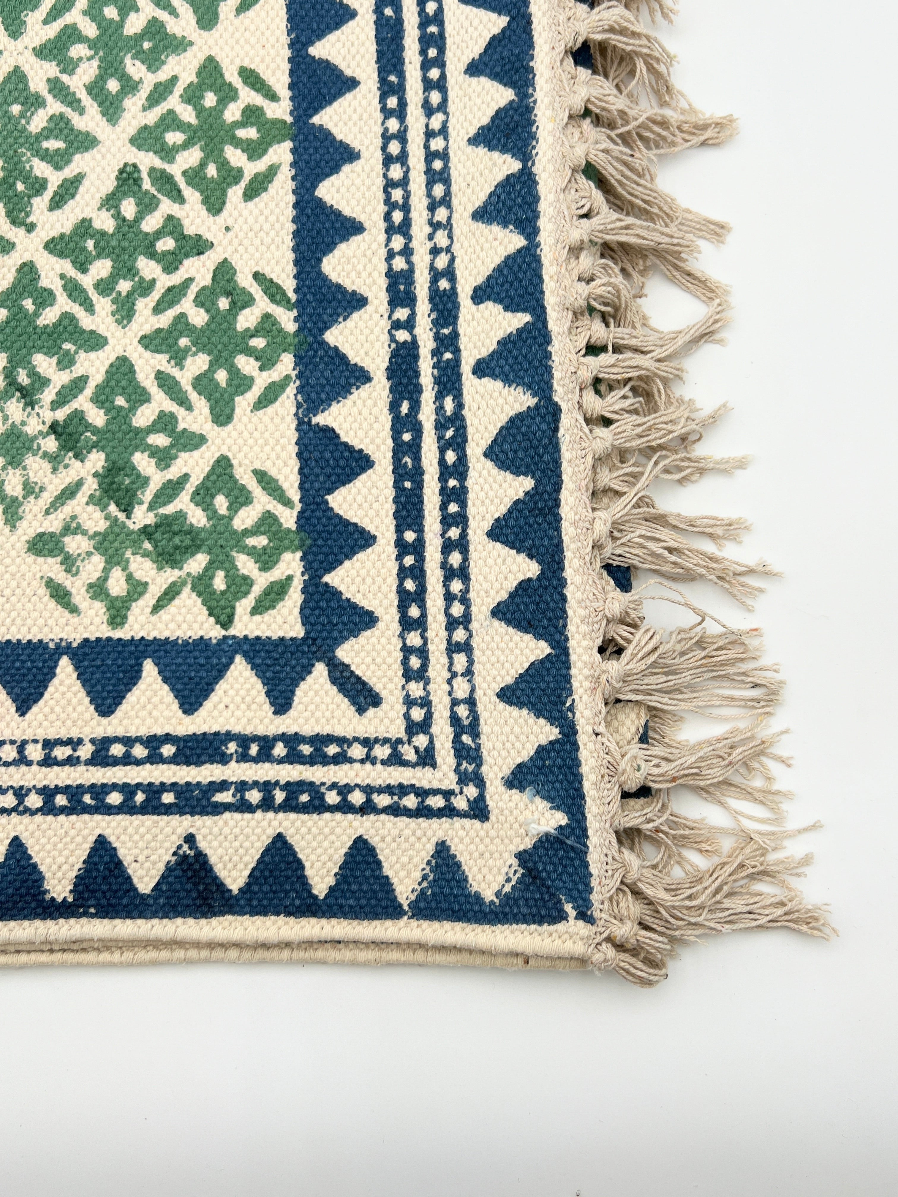 Teppich Rahmen Grün