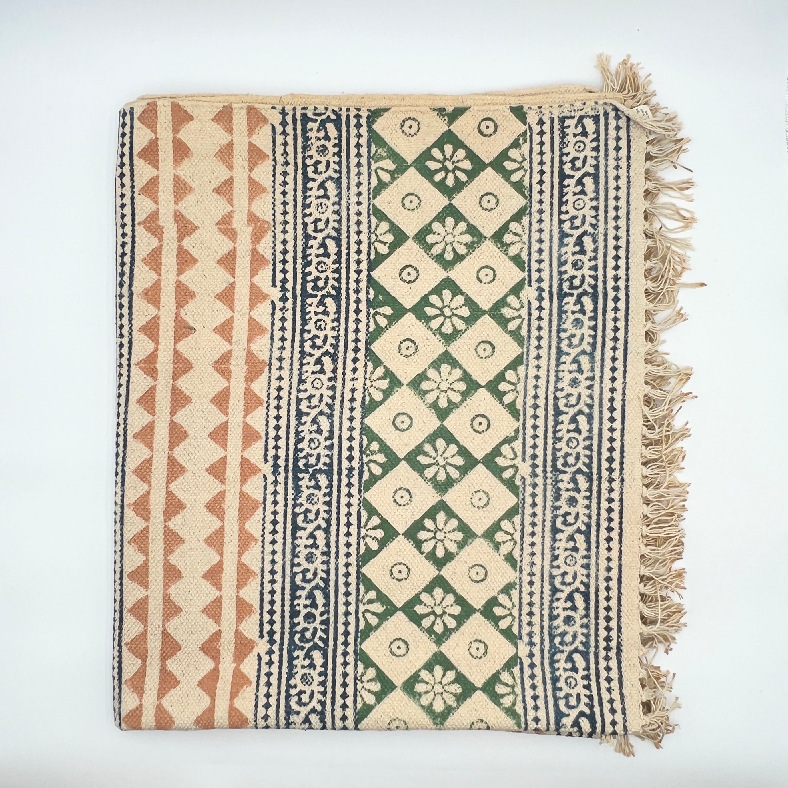 Teppich Streifen Grün