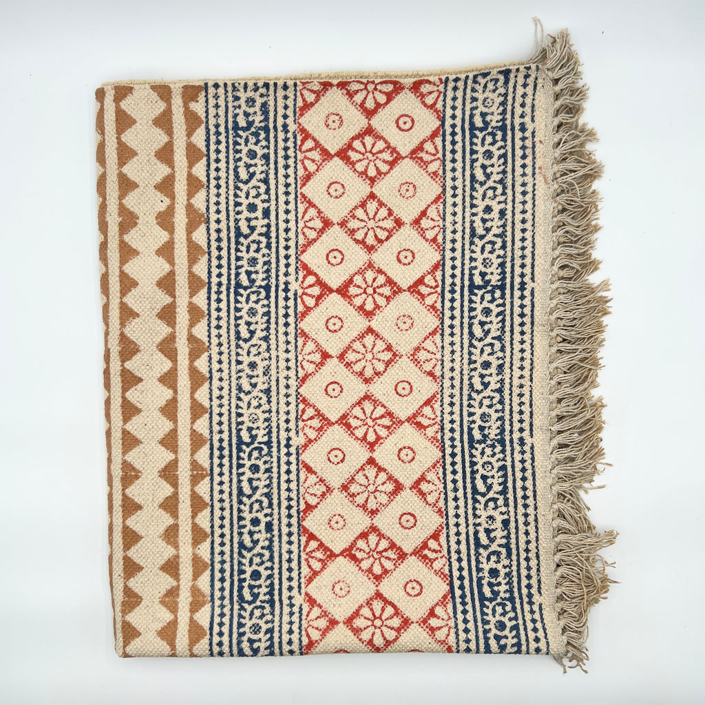 Teppich Streifen Rot