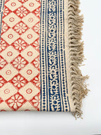 Teppich Streifen Rot