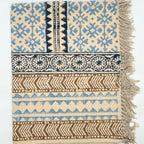 Snowflake Rug Blue